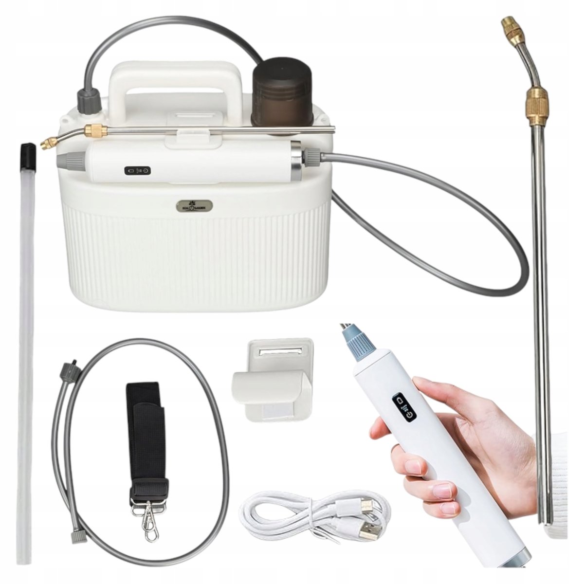 Opryskiwacz Ogrodowy Elektryczny Akumulatorowy Ciśnieniowy 5L