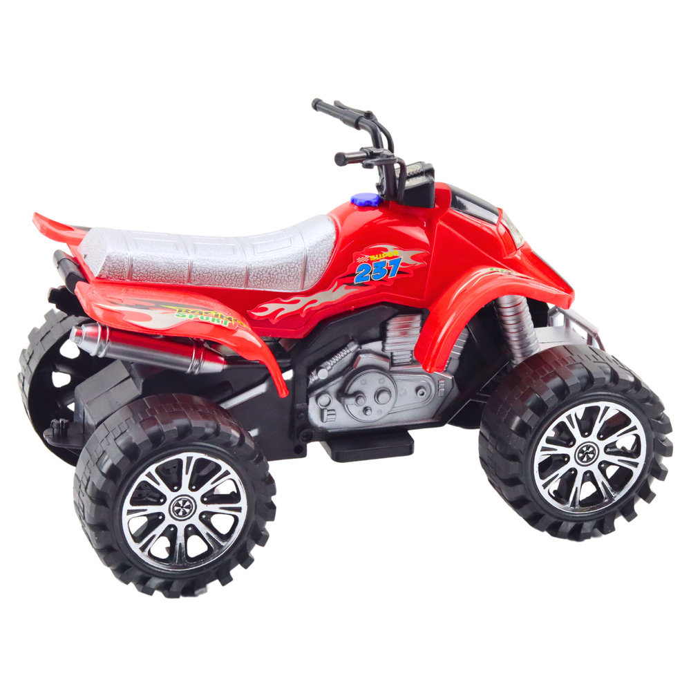 ZABAWKOWY QUAD TERENOWY Z NAPĘDEM CZERWONY