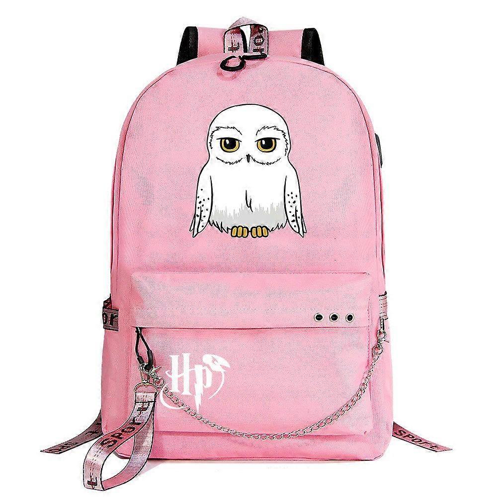 Plecak Harry Potter dla nastolatków Chłopcy i dziewczęta Modny tornister szkolny Cartoon Design z dużą pojemnością na co dzień dla studentów podróż...