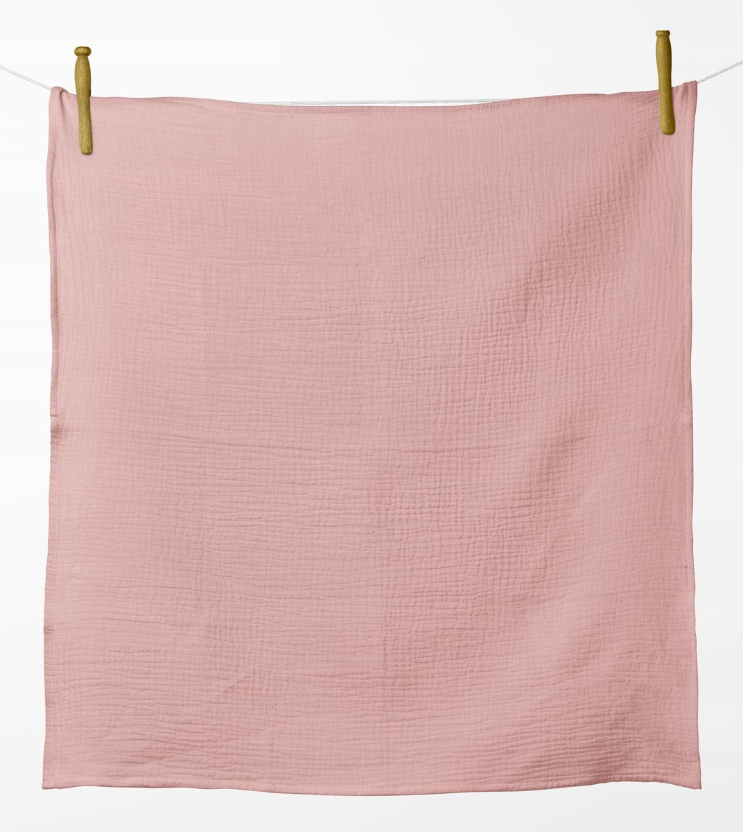 PIELUCHA MUŚLINOWA GRUBA KRESZOWANA 120x120cm KOCYK OTULACZ PRODUKT POLSKI