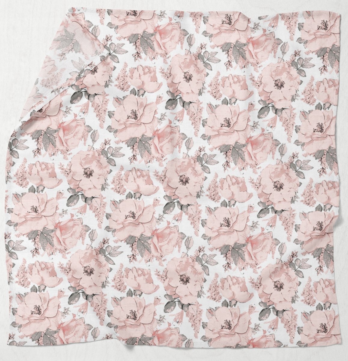 PIELUCHA MUŚLINOWA KOCYK OTULACZ 120x120cm PRODUKT POLSKI