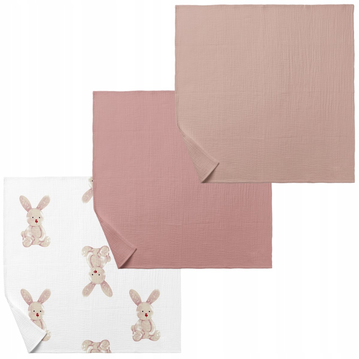 PIELUCHY ULEWAJKI GRUBE KRESZOWANE 30x30 BAWEŁNA 100% PRODUKT POLSKI