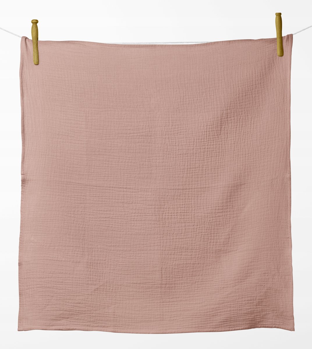 PIELUCHA MUŚLINOWA GRUBA KRESZOWANA 120x120cm KOCYK OTULACZ PRODUKT POLSKI