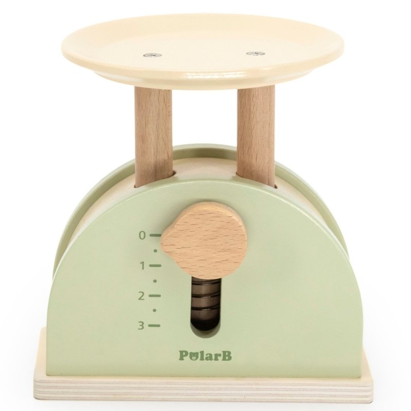 DLA DZIECI DREWNIANA WAGA KUCHENNA