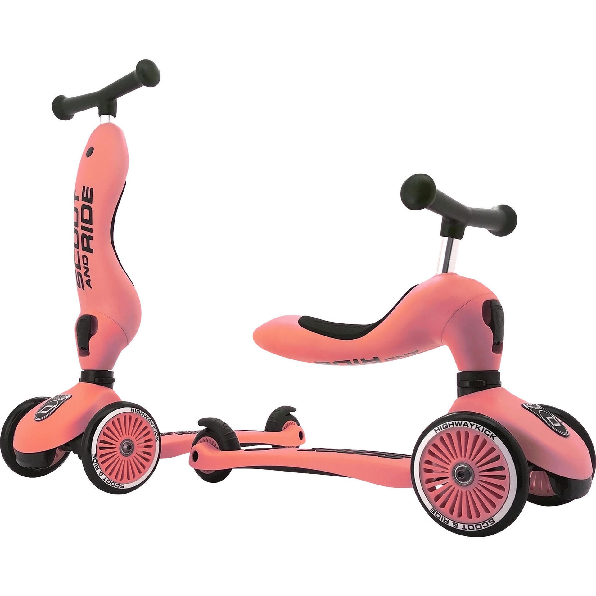 Scootandride Highwaykick1 2w1 Peach 96353