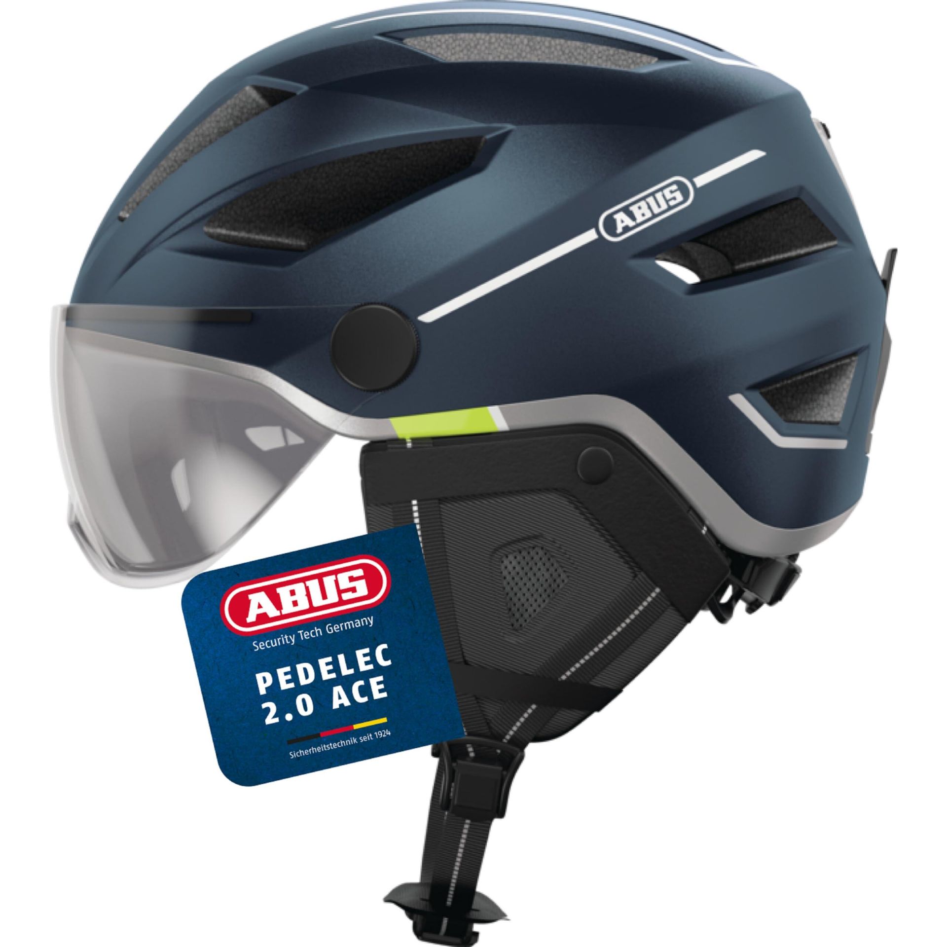 Abus Pedelec 2.0 ACE Kask rowerowy, midnight blue M 52-57cm 2020 Kaski miejskie i trekkingowe 81927