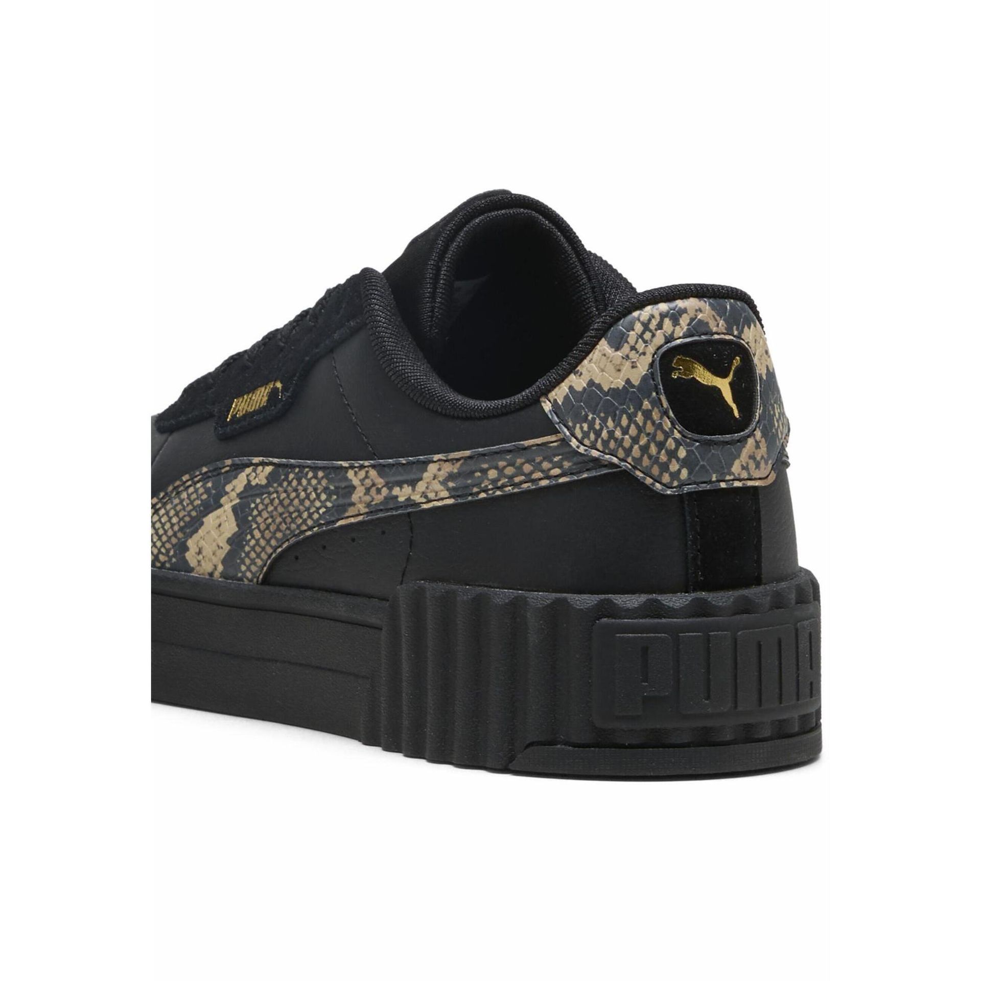 Damskie sneakersy Carina 3.0 Snake Chic PUMA Black Gold