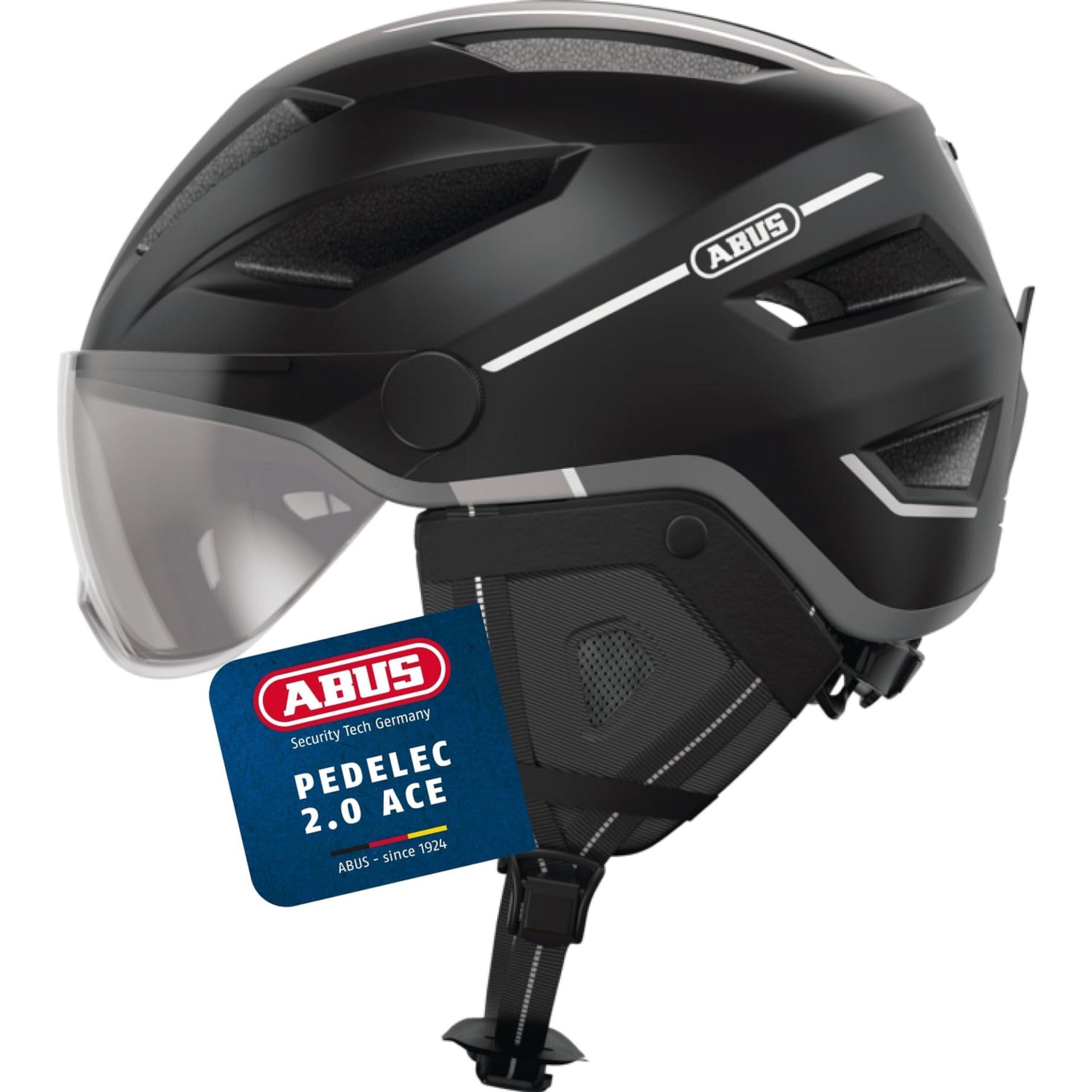 Abus Pedelec 2.0 ACE Kask rowerowy, velvet black L 56-62cm 2020 Kaski miejskie i trekkingowe 81929