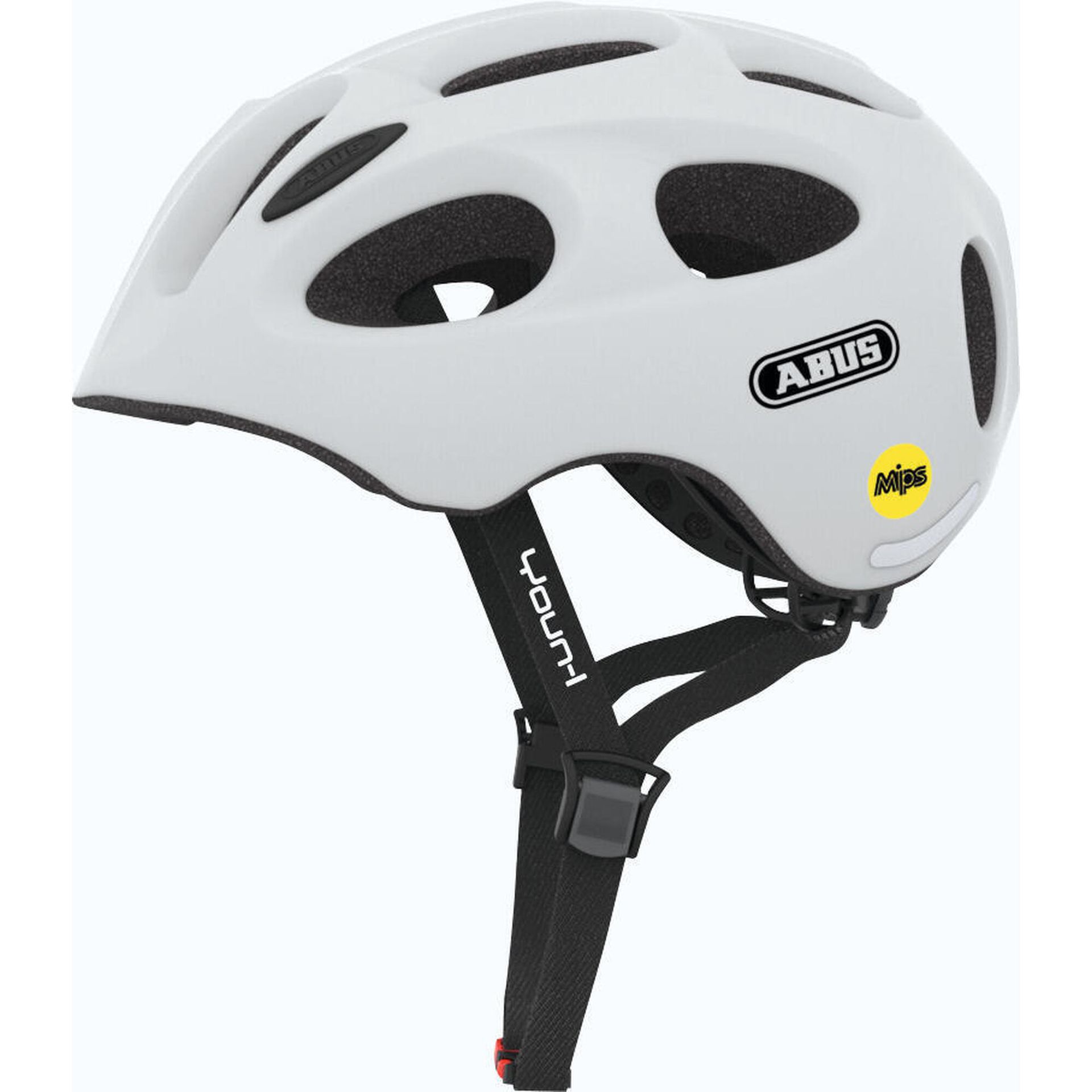 Abus Youn-I Mips kask rowerowy, biały, S 38809-5