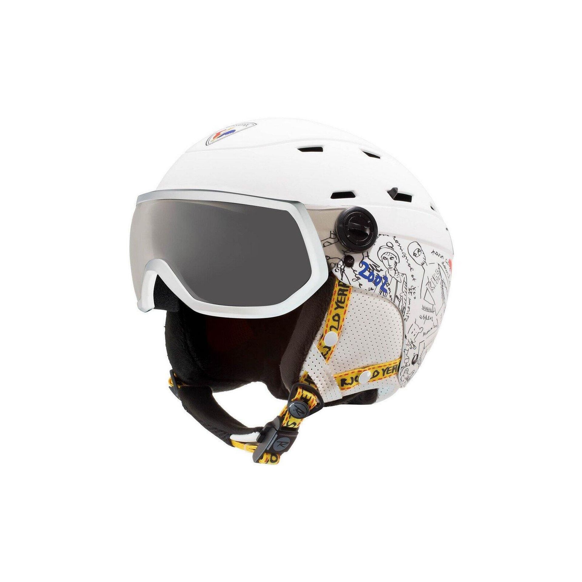 Rossignol Kask narciarski damski ALLSPEED VISOR IMP PHOTOCHROMIC szary RKK H400