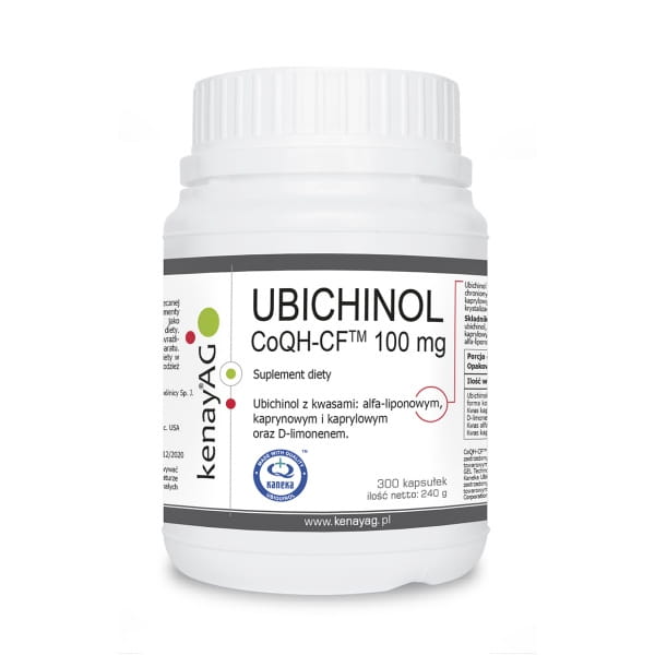 KENAY Ubichinol CoQH-CF 100 mg x 300 kaps