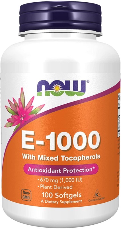 Now Foods NOW Natural E-1000 100caps