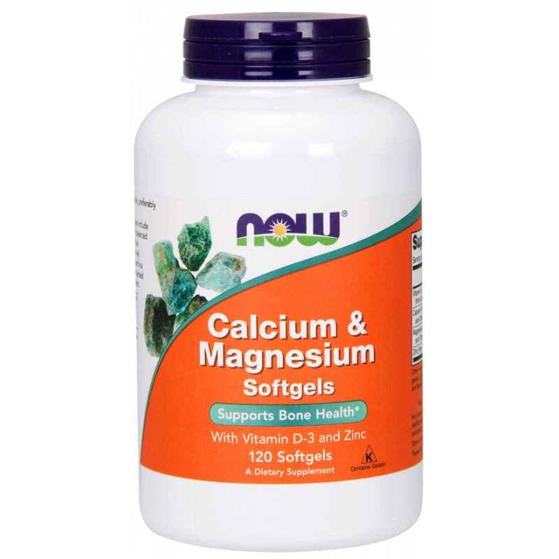 Now Foods NOW Calcium&Magnesium Softgels 120caps