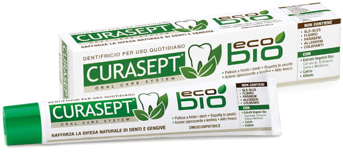 Curasept Curasept EcoBio pasta do zębów do codziennego stosowania 75 ml 7081054