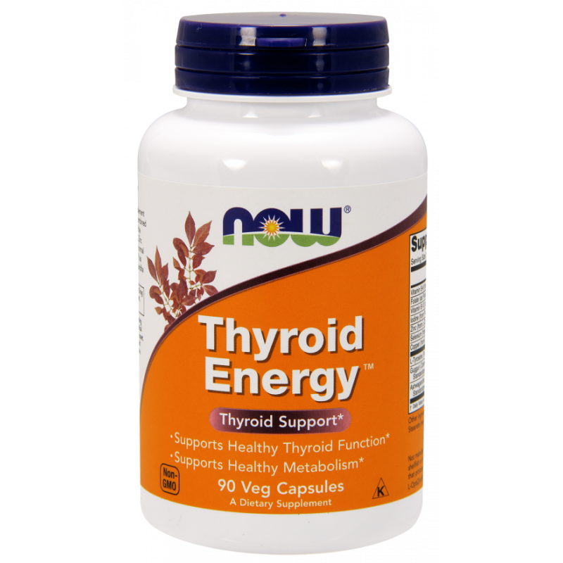 Now Foods Thyroid Energy - Wsparcie Tarczycy (90 kaps.)