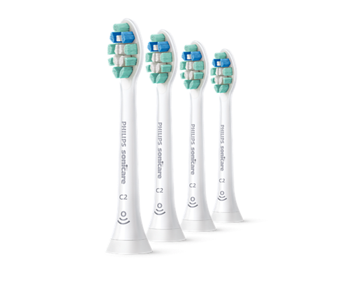 Końcówki Philips Sonicare C2 Optimal Plaque Defence HX9024/10 - białe 4 szt.