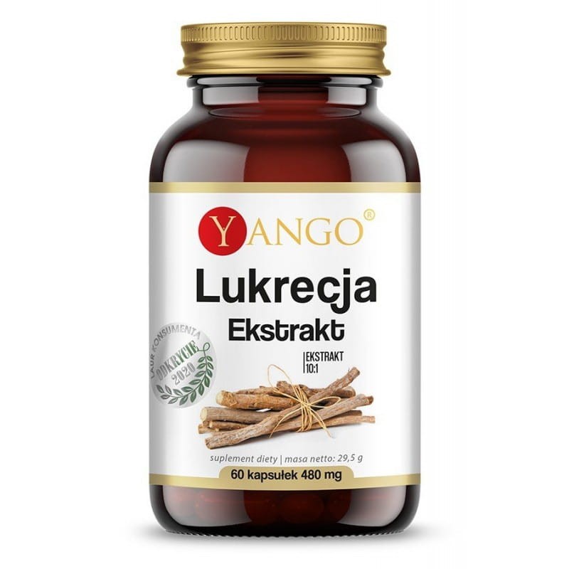 YANGO Lukrecja - ekstrakt 10:1 - 60 kaps. YANGO EF03-616CA