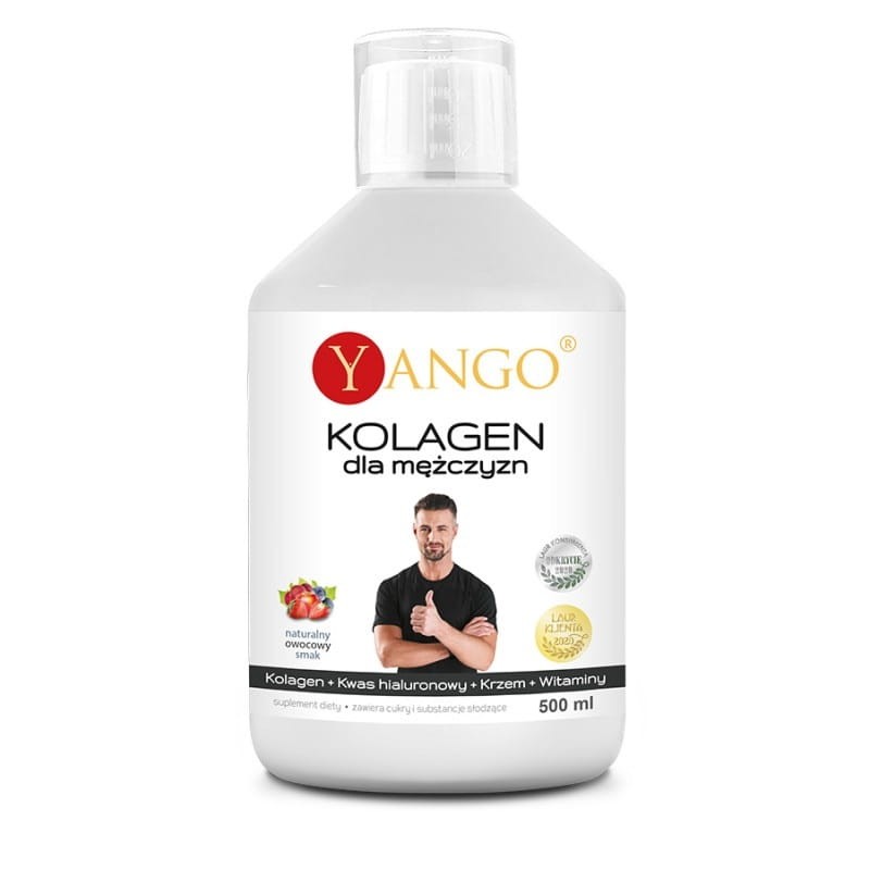 YANGO Kolagen dla mężczyzn 6 000mg (Wsparcie stawów) 500ml