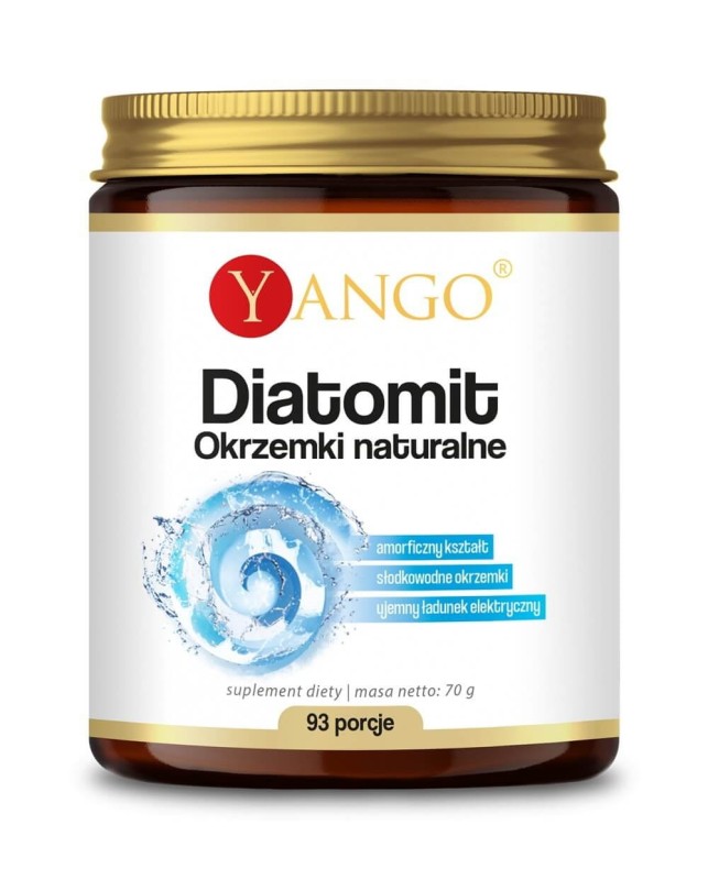 YANGO Yango Diatomit Okrzemki naturalne 150 g YA0763
