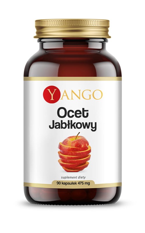 Yango Yango Ocet Jabłkowy 475mg suplement diety 90 kapsułek