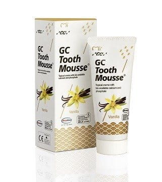 GC Tooth Mousse Wanilia - Płynne szkliwo bez fluoru o smaku Waniliowym 35 ml