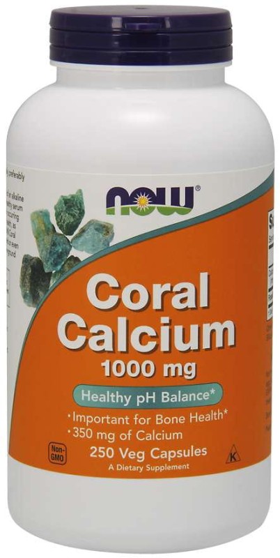 Now Foods FOODS Coral Calcium 1000mg 250vegcaps
