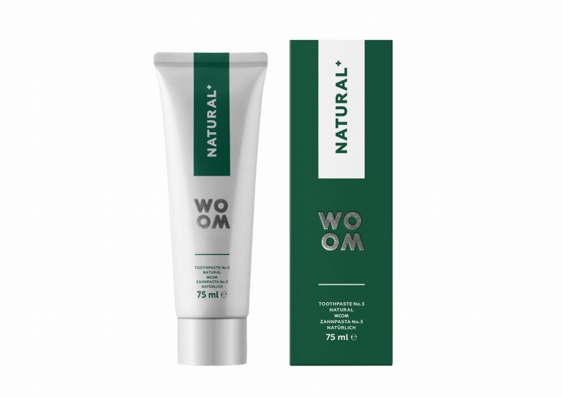 DARMED WOOM NR 3 NATURAL + naturalna pasta do zębów 75ml