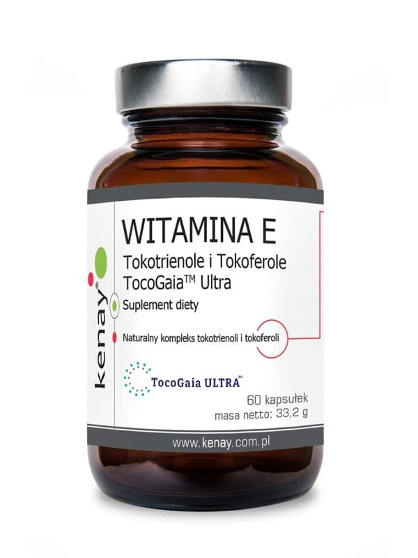 Kenay Witamina E Tokotrienole i Tokoferole TocoGaia Ultra (60 kaps.)