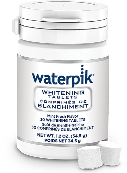 Waterpik WT-30eu Whitening Professional Water flosser tabletki-opakowanie uzupełniające do picia wody do zębów rozjaśnianiem WT-30EU