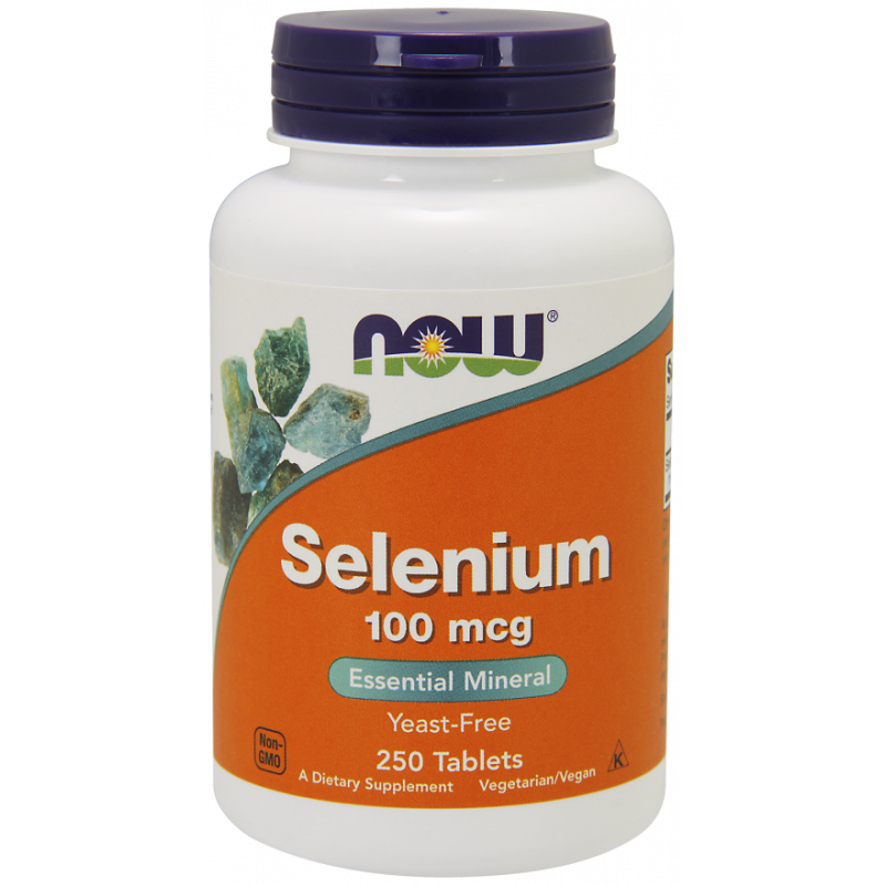 Now Foods Selenium 100mcg - 250 tabletek