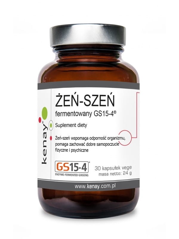 KENAY Żeń-szeń fermentowany GS15-4 x 30 kaps Kenay