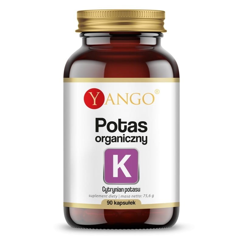 Yango Potas organiczny - suplement diety 90 kaps.