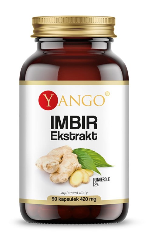 Yango Imbir - ekstrakt Suplement diety 90 kaps.