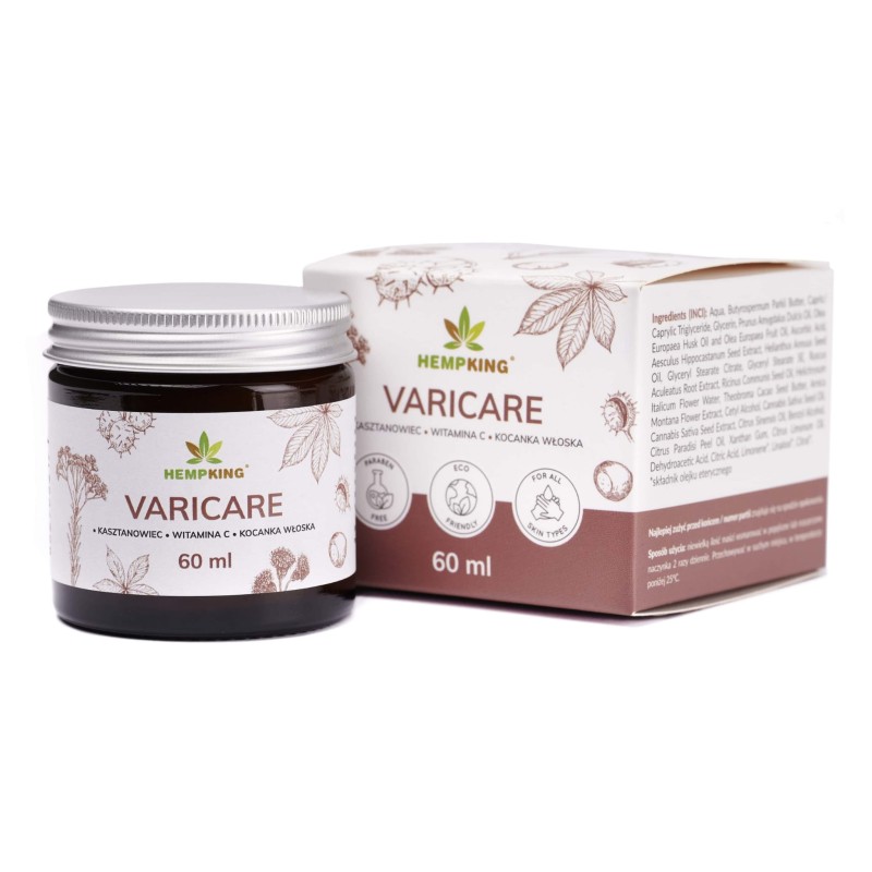 HempKing Varicare - maść na naczynka - 60ml