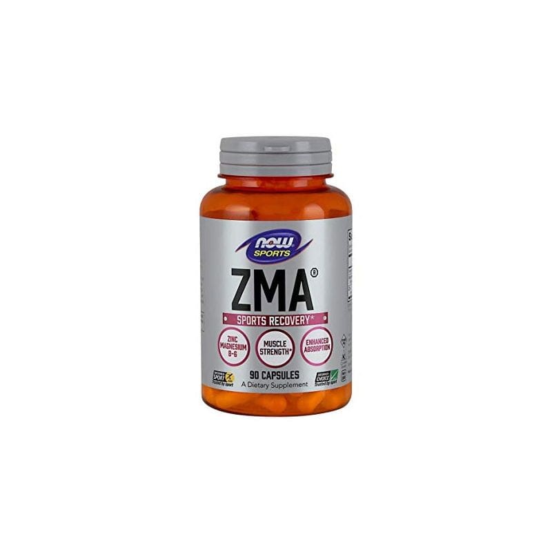 Now Foods ZMA - Cynk, Magnez i Witamina B6 (90 kaps.)