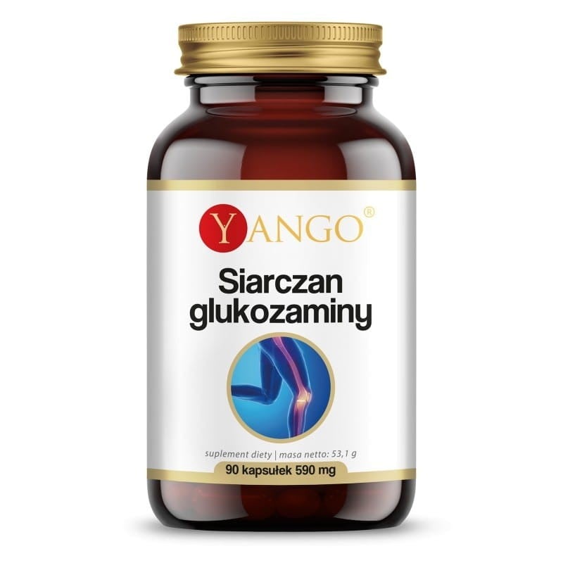 Glukozamina Siarczan glukozaminy 90 kapsułek YANGO 1036547554