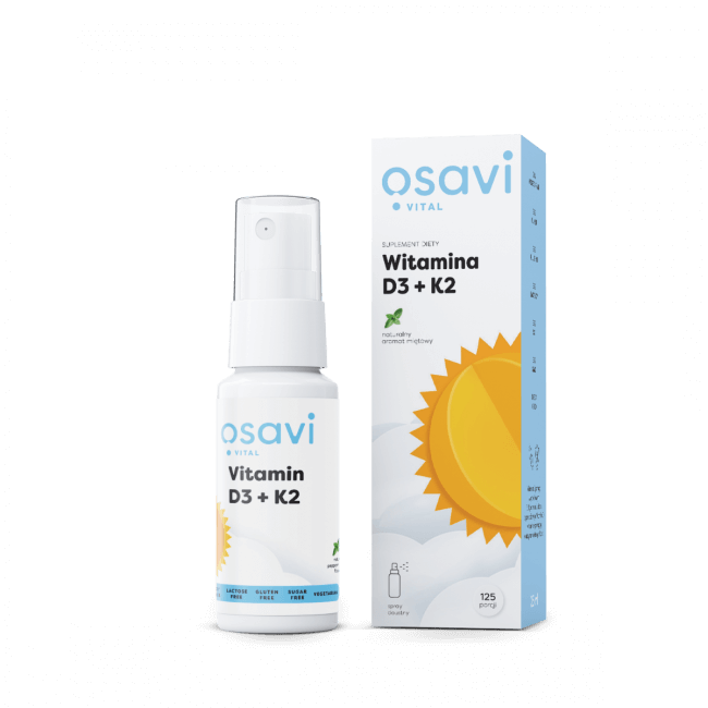 OSAVI Witamina D3 + K2 Spray 25ml