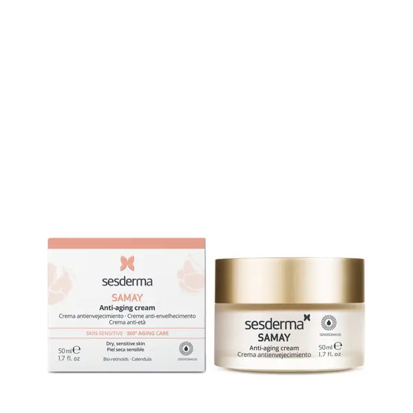 SesDerma Samay Anti Aging Cream przeciwzmarszczkowy krem dla skóry wrażliwej 50ml