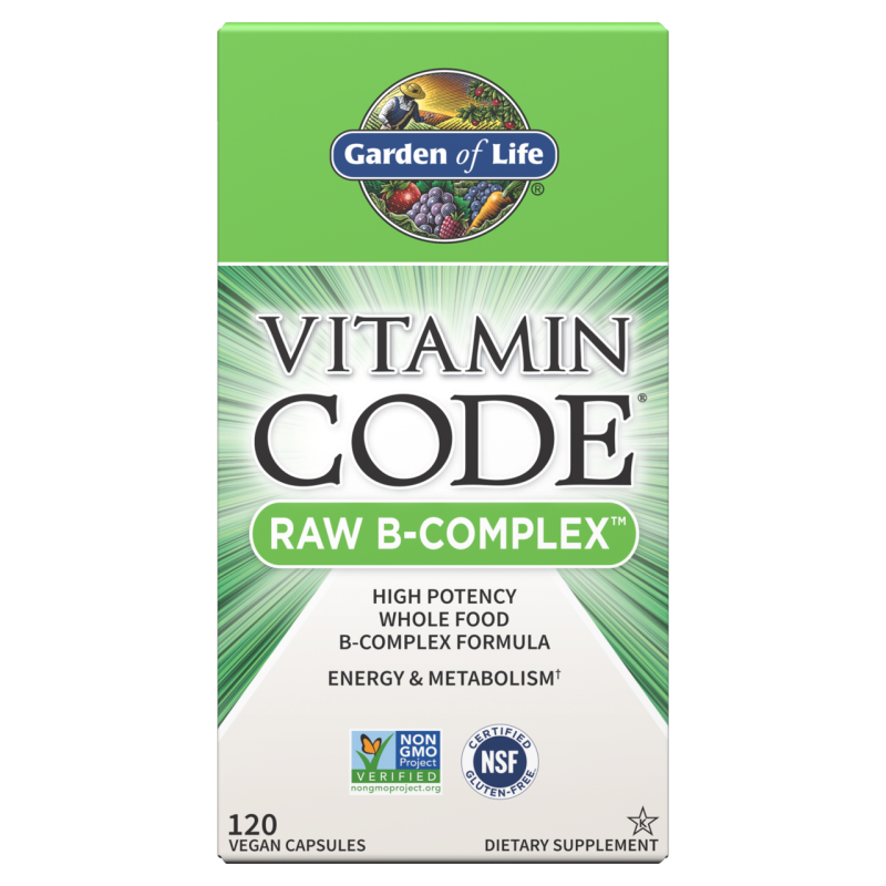 GARDEN OF LIFE GARDEN OF LIFE Vitamin Code Raw B-Complex 120vegcaps