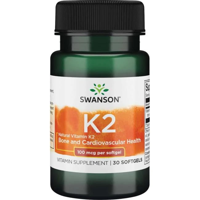 Vitamin K2 Natural 100 mcg (30 kaps.)