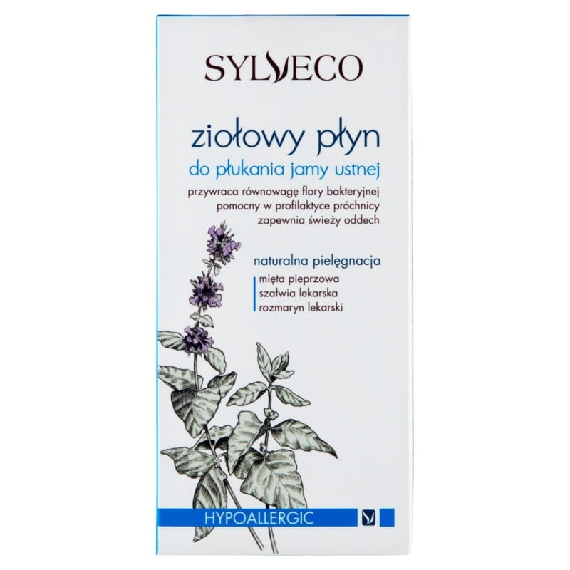 Sylveco Ziołowy płyn do płukania jamy ustnej 500 ml 1234579439