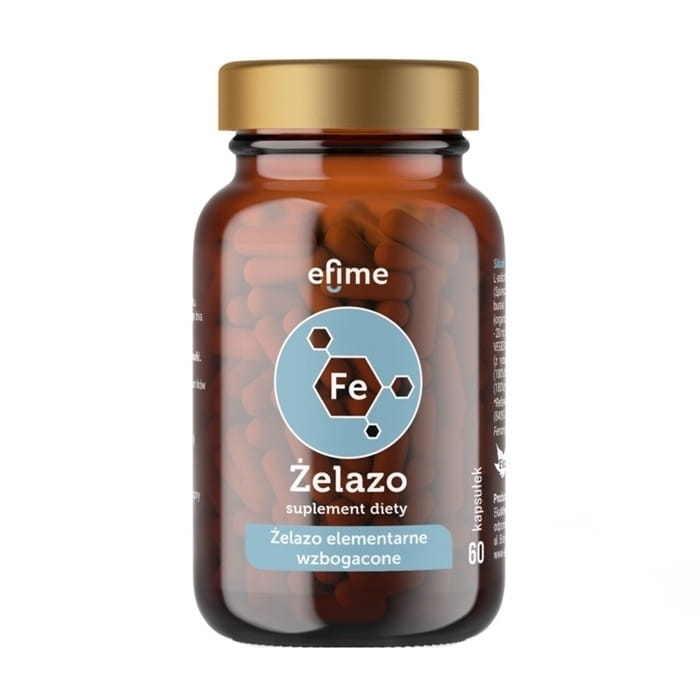 EkaMedica Efime Żelazo, 60kaps.