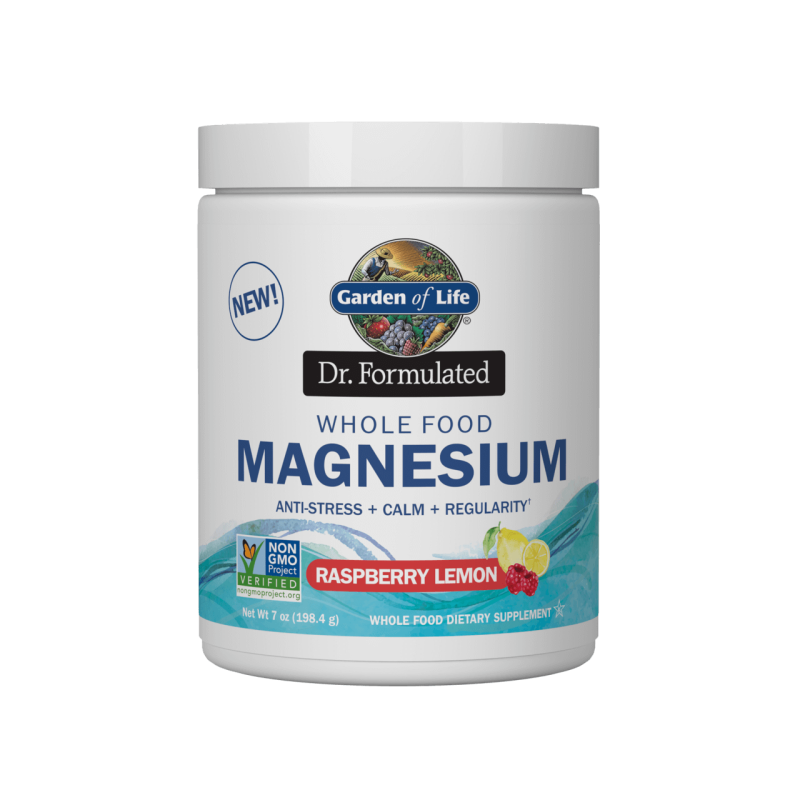 Garden of life Ogród Życia - Magnez Dr. Formułowany (magnez) - malina i cytryna, 198g