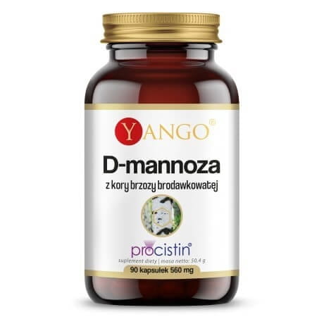 Yango D-mannoza Suplement diety 90 kaps.