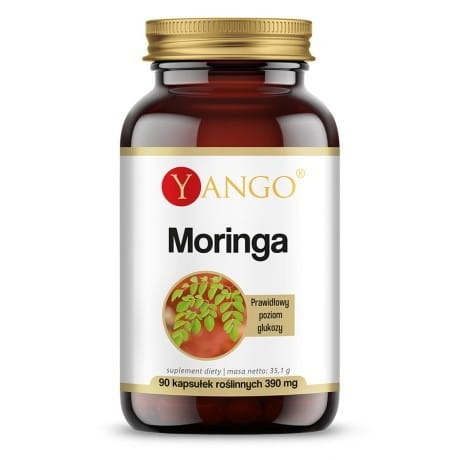 Suplement diety, Yango, Moringa, 90 kaps.