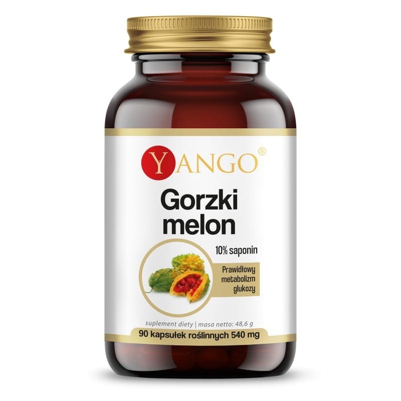 Yango Gorzki Melon 90 kapsułek dla cukrzyków (5904194061098)