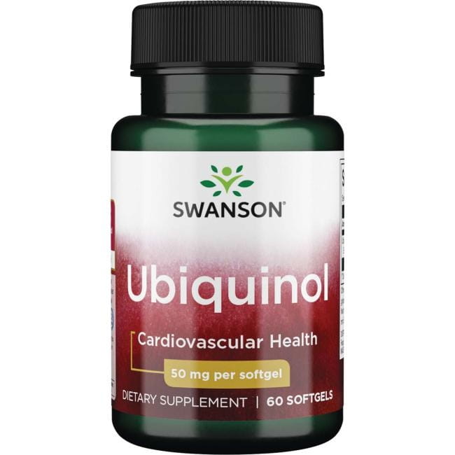 SWANSON Ubiquinol (ubichinol) aktywny koenzym Q10 50 mg 60 kaps.