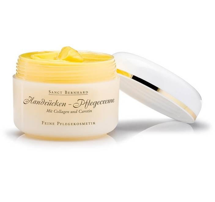 Kräuterhaus Sanct Bernhard Krem pielęgnacyjny do twarzy z kolagenem i karotenem 125 ml