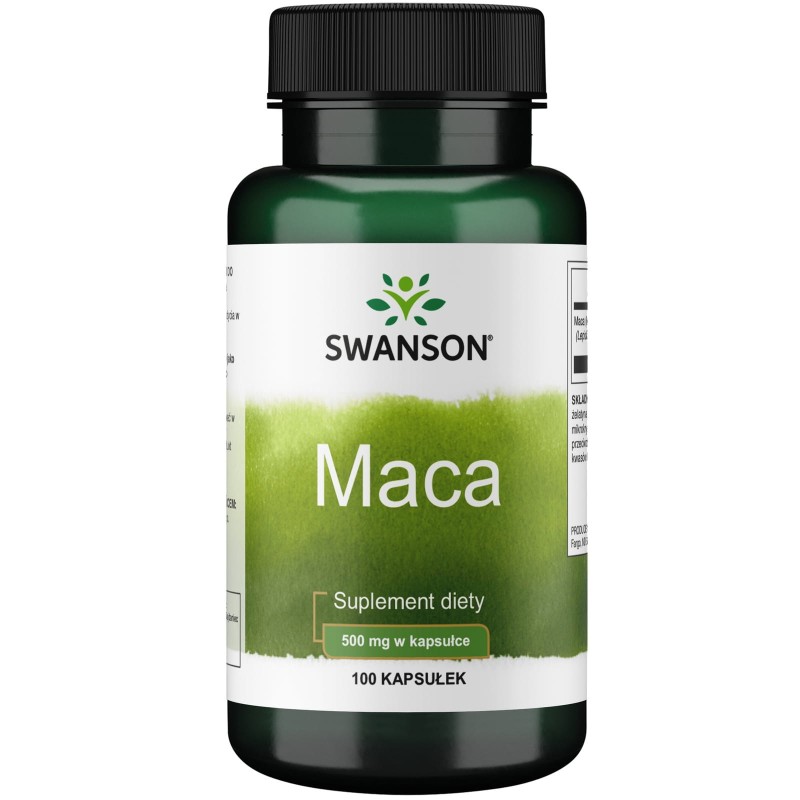 Swanson - Maca, 500 mg, 100 kapsułek