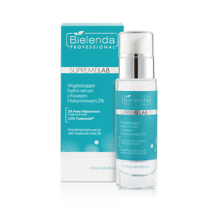 Bielenda Professional SupremeLab Hyalu Minerals Wygładzające hydro-serum z Kwasem Hialuronowym 2% 30ml